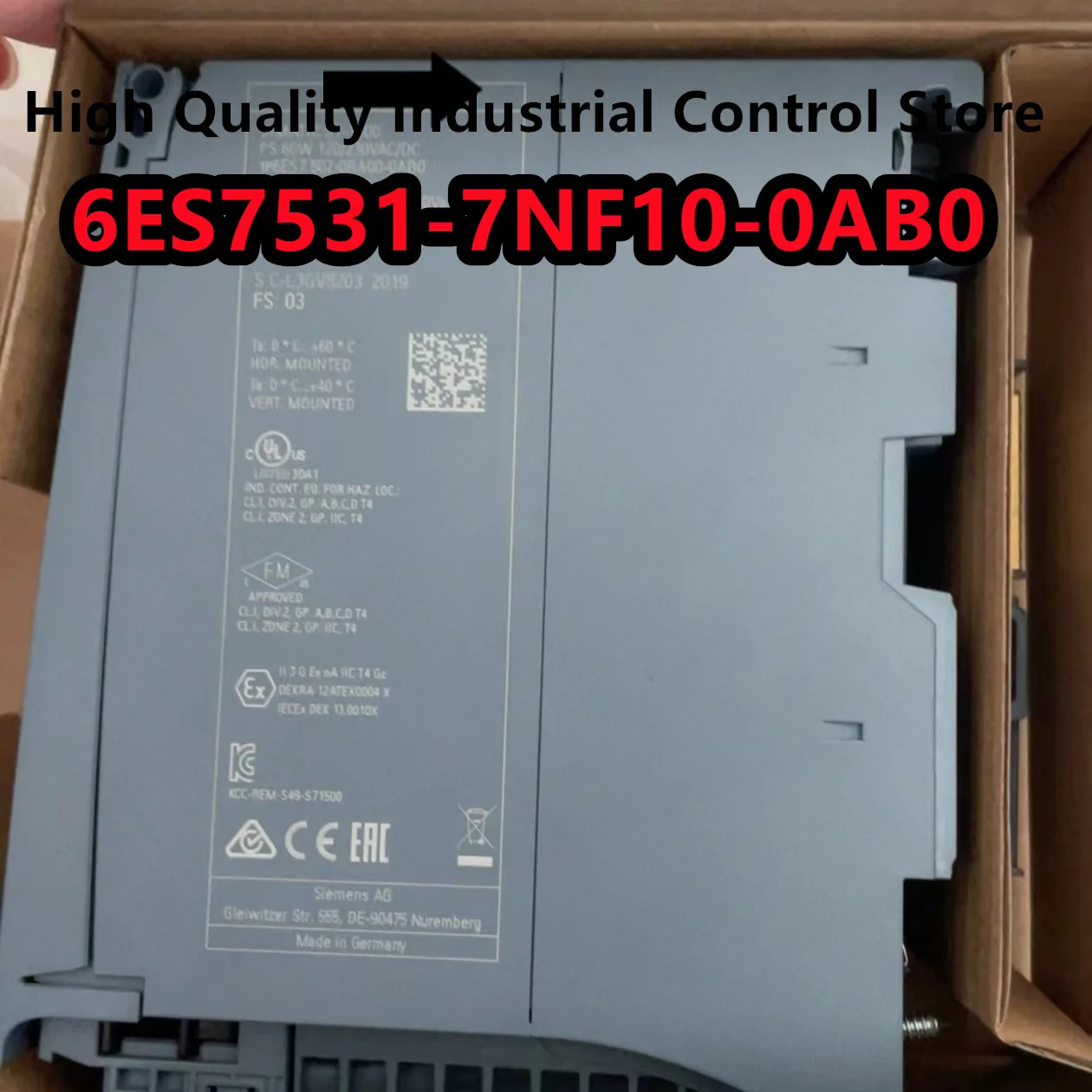 PLC 6ES7531-7NF10-0AB06ES7531-7PF00-0AB0