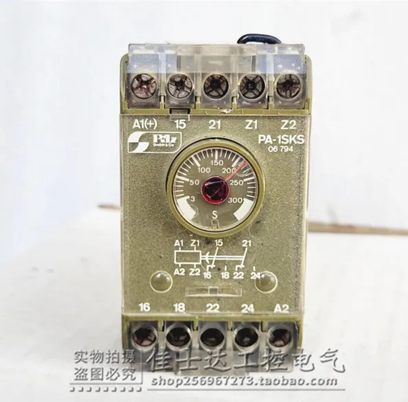 오리지널 Pilz PILZ 타임 릴레이 PA-1SKS 300 FBM 16MO 템 472763