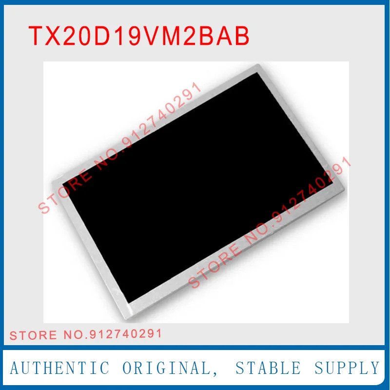 LCD 디스플레이 스크린 패널 TX20D19VM2BAB 오리지널 8 인치 TX20D19VM2BAA 800x480