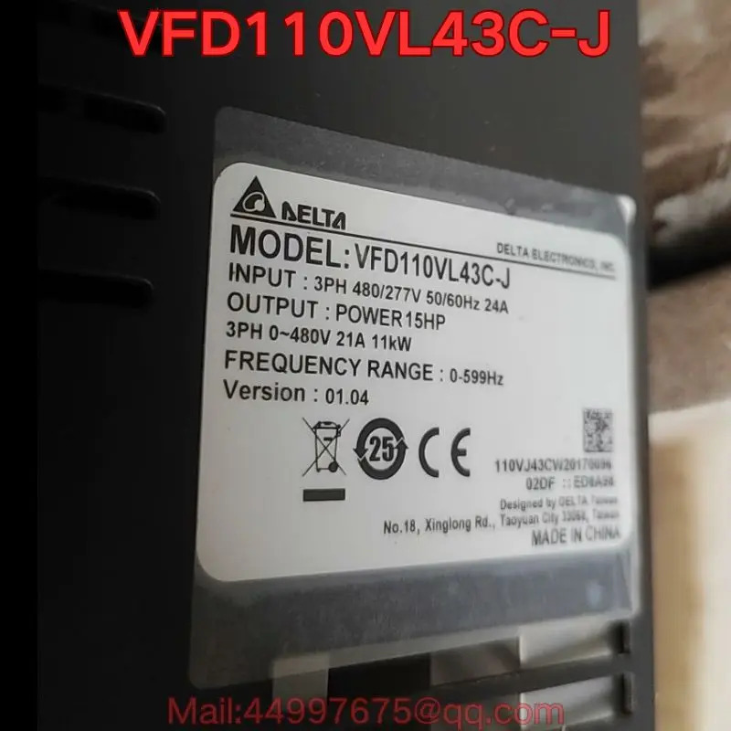 리퍼 VFD110VL43C-J 서보 드라이브 기능 리퍼가 정상