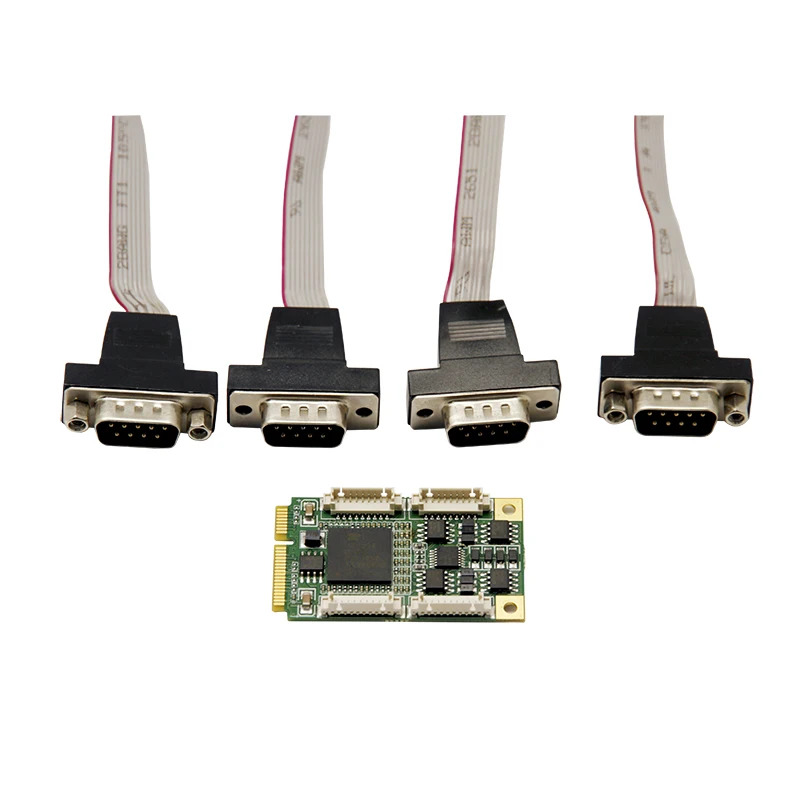 UT-7884 미니 PCI-E 485/422 고속 멀티 직렬 포트 산업컴퓨터 확장 카드 4