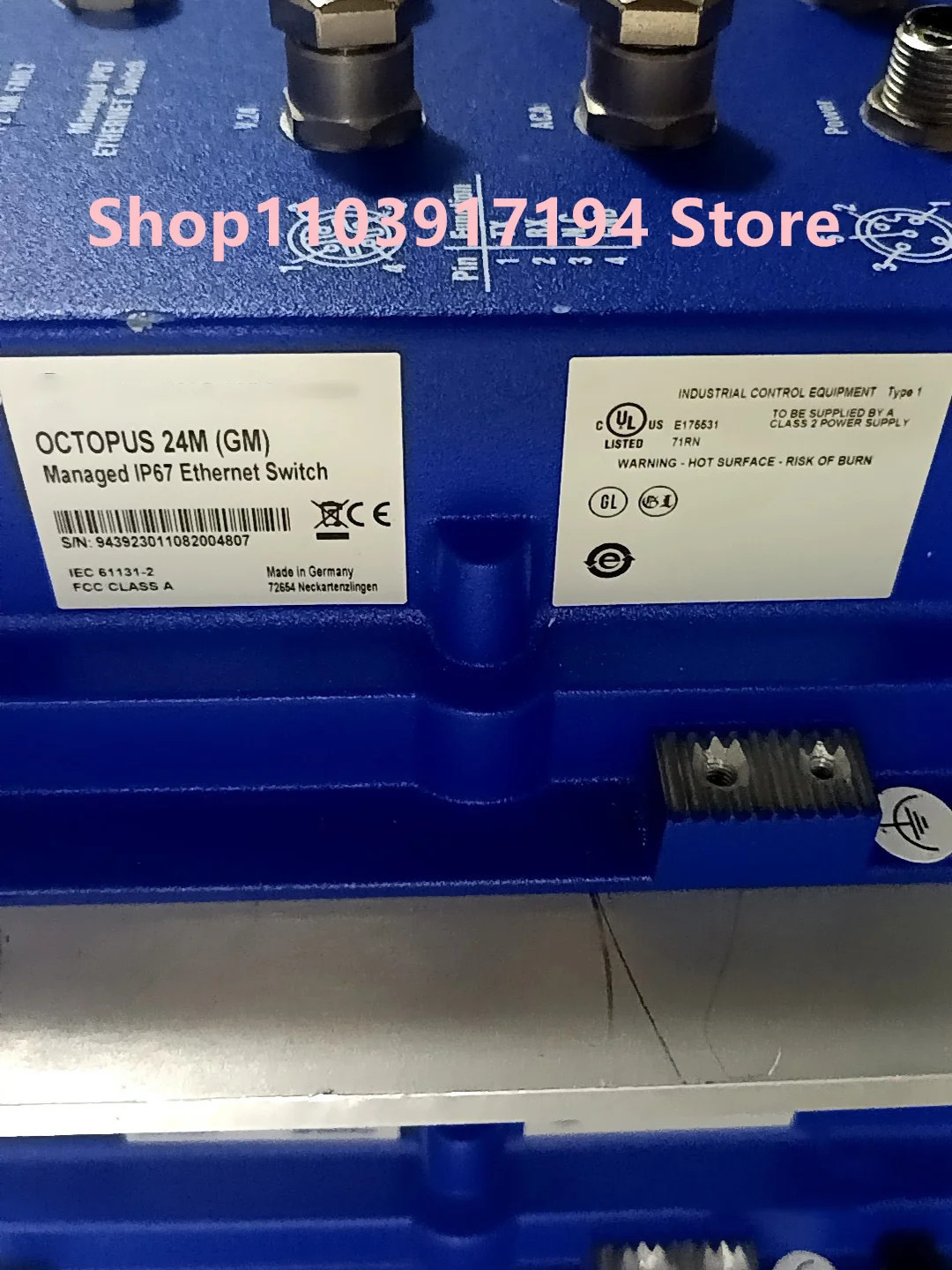 HIRSCHMANN Octopus스위치 보드 16M 24M
