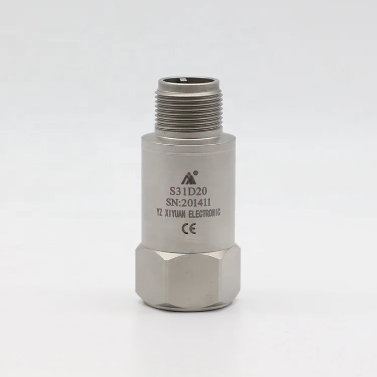 산업모니터링 압전 진동 센서 속도 4-20mA 0-25.4 mm/s