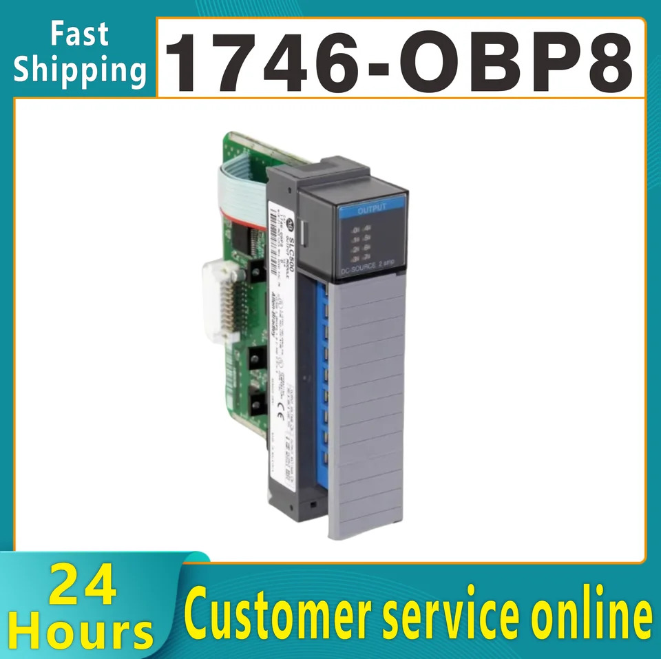 오리지널 AB 제어 출력 모듈 1746-OBP8 1746-0W16 1746-OW8 1746-028 1746-OX8 PLC 컨트롤러