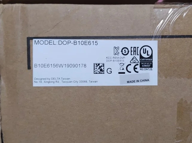 DOP-B10S615 DOP-B10E615 오리지널 델타 터치 스크린 DOP-B 포장 신
