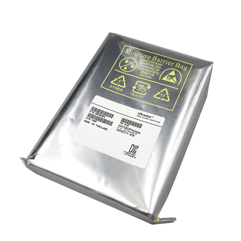 엔터프라이즈 내부 하드 오리지널 HDD WD 8TB 3.5 인치 SAS 12 Gb/s 256MB 7200RPM HUS728T8TAL5204 신