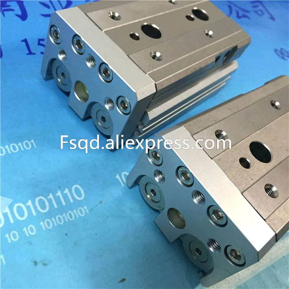 MXQ20-75A MXQ20-100A MXQ20-125A MXQ20-150A SMC 에어 슬라이드 테이블 실린더 공압 부품 MXQ 시리즈