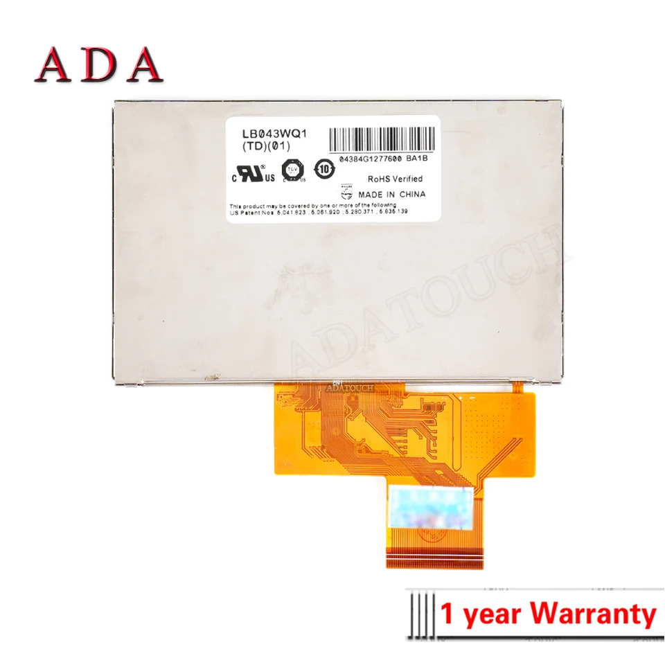 LB043WQ1-TD01 LCD 디스플레이 패널 LB043WQ1 신 오리지널