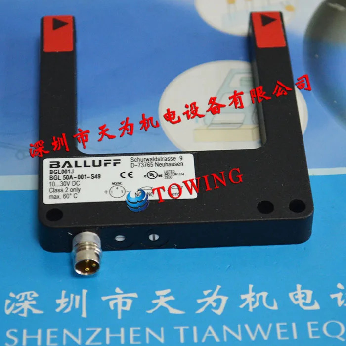 BALLUFF 독일 BGL 50A-001-S49 슬롯형 광전스위치 신