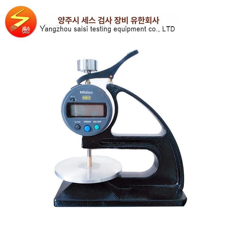초정밀 두께측정기 디지털 도막테스터 원단 게이지 전자 품질검사 탁상형 - 상세 이미지 2