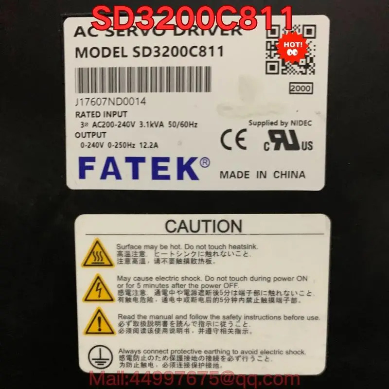 리퍼 SD3200C811 서보 드라이브 기능 리퍼는 정상