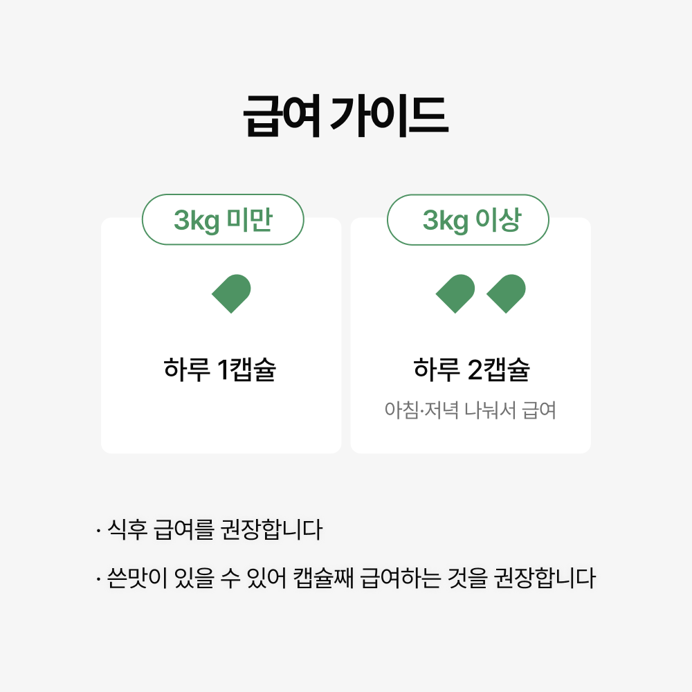 야옹섬 고양이 영양제 항암 보조제 스테이블 암 관리 2개월 60캡슐 - 상세 이미지 4