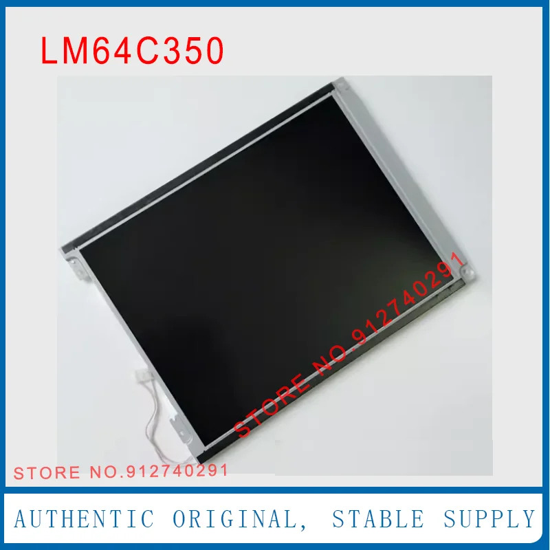 샤프 오리지널 LCD 디스플레이 스크린 패널 LM64C350 10.4 인치 LM64C35P 640x480