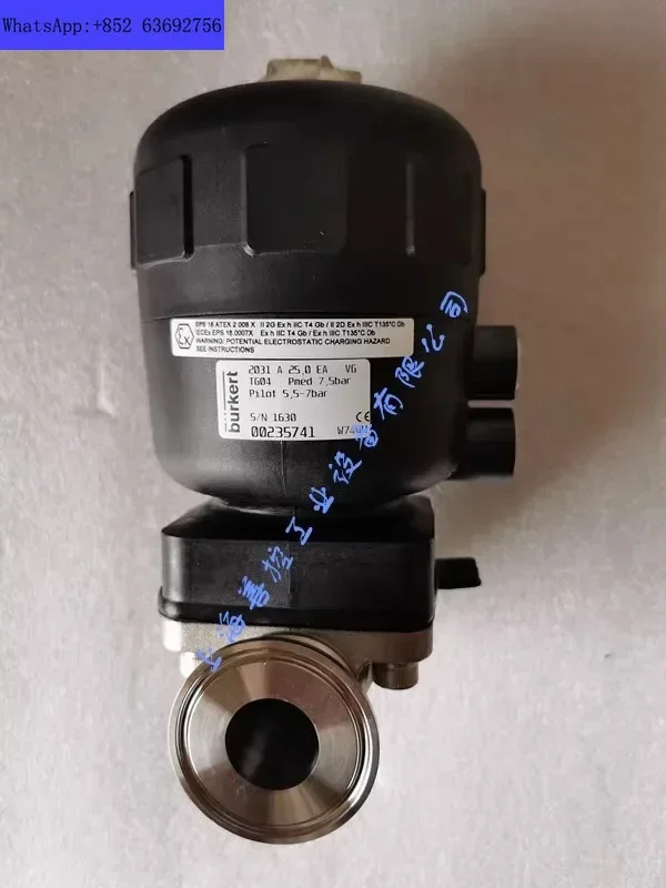 Baode B-urkert 다이어프램 밸브 EPDM 개스킷 DN15 DN20 DN25 DN40 DN50