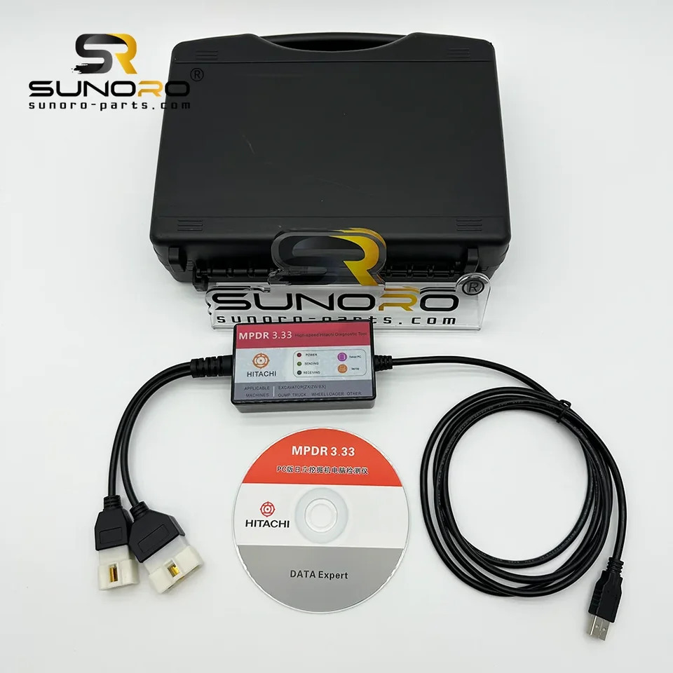 버전 MPDR 소프트웨어 3.33 헤비 듀티 진단 도구 테스터 히타치 ZX-1 ZX-3 ZX-3G ZX-5 ZX-6 ZX-7 굴삭기 신