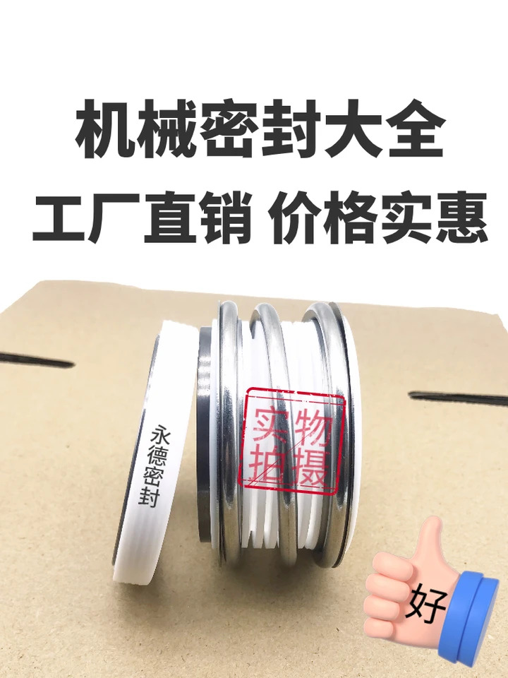 고온 내성 화학 워터펌프 MG1 PTFE 기계식 도장 109-20 25 30/35