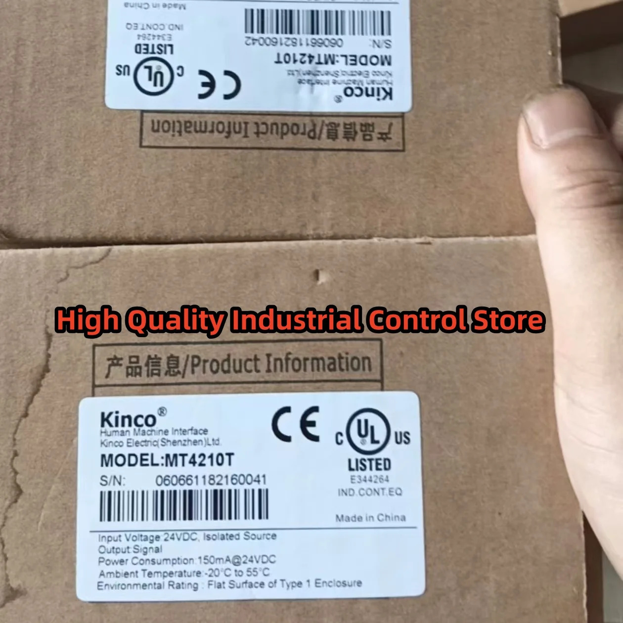 HMI 터치 스크린 MT4210T 원본