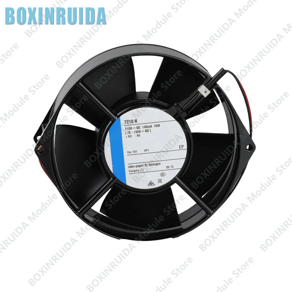 철도 운송축 냉각팬 오리지널 7210N-181 110V 16W