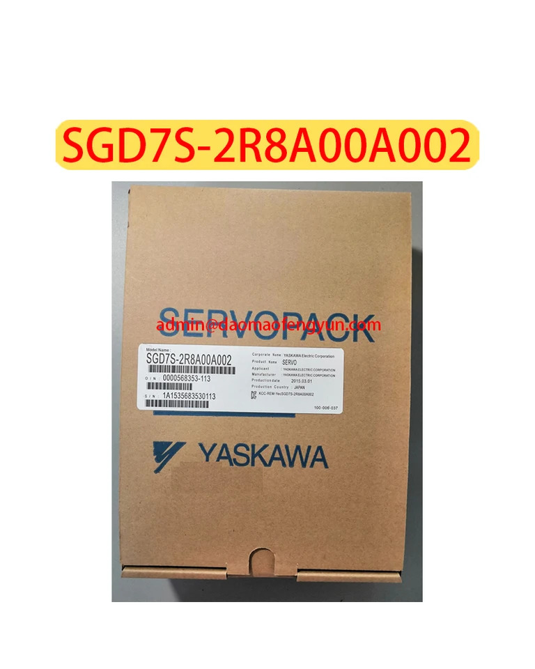 SGD7S-2R8A00A002 서보 드라이브 SGD7S 2R8A00A002