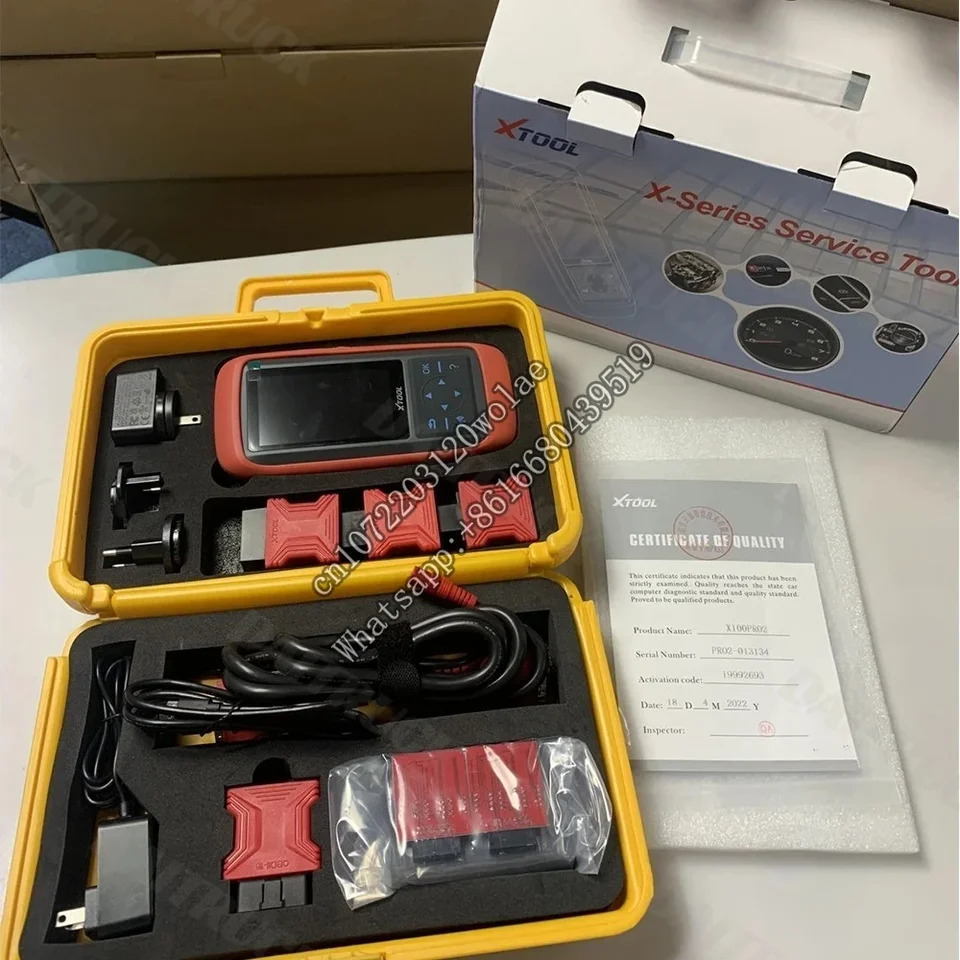 Xtool X100 Pro2 자동차 코드 리더 스캐너 자동 키 ECU 프로그래머 프로 진단 도구