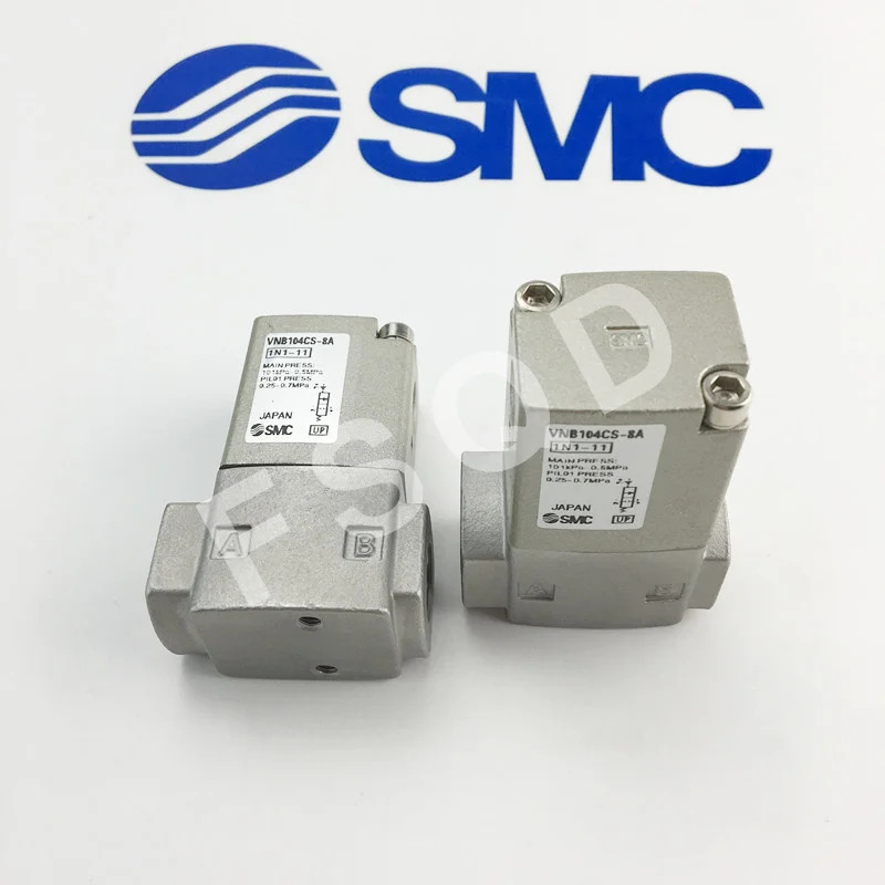 SMC 솔레노이드 밸브 VNB104CL-8A VNB104CS-8A VNB204CS-15A VNB103BS-8A VNB 시리즈 공압 부품