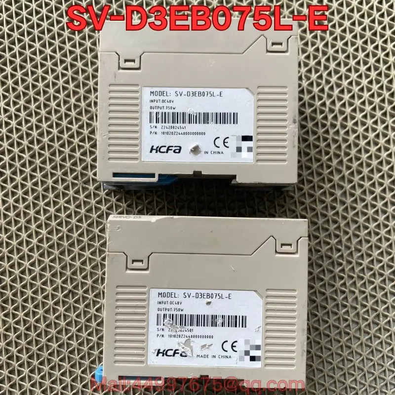 리퍼 SV-D3EB075L-E 서보 드라이브 기능 리퍼는 정상