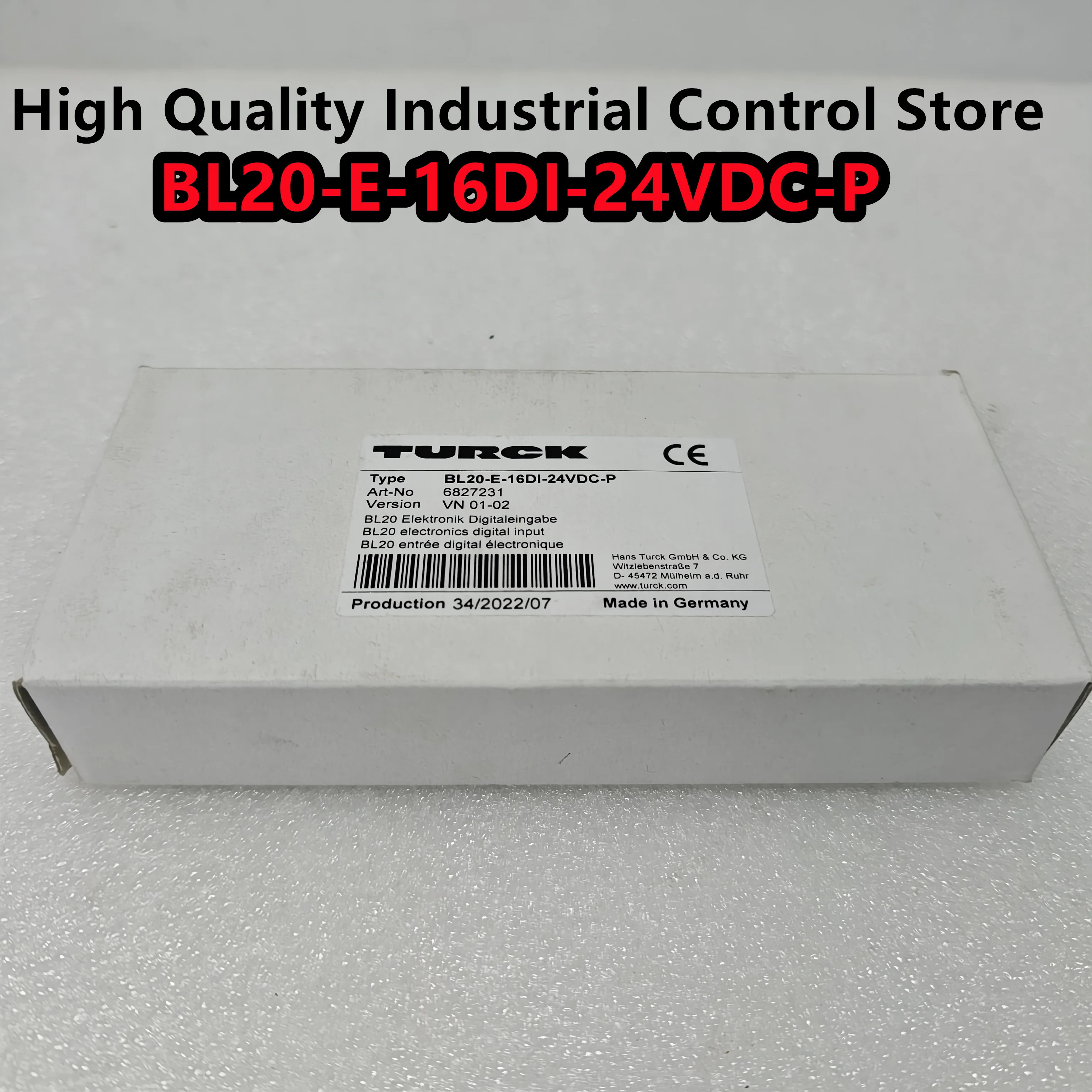 BL20-E-16DI-24VDC-P 6827231 오리지널
