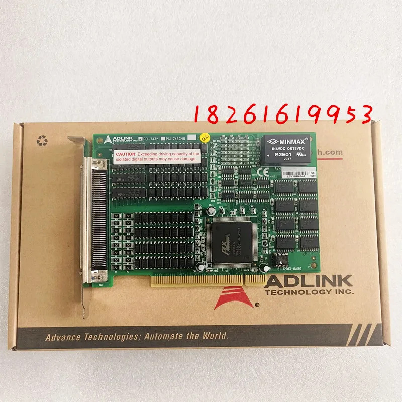 Linghua PCI-7432 정밀도 64 채널 절연 고속 디지털 IO 카드 PCI-7432HIR 포장 신