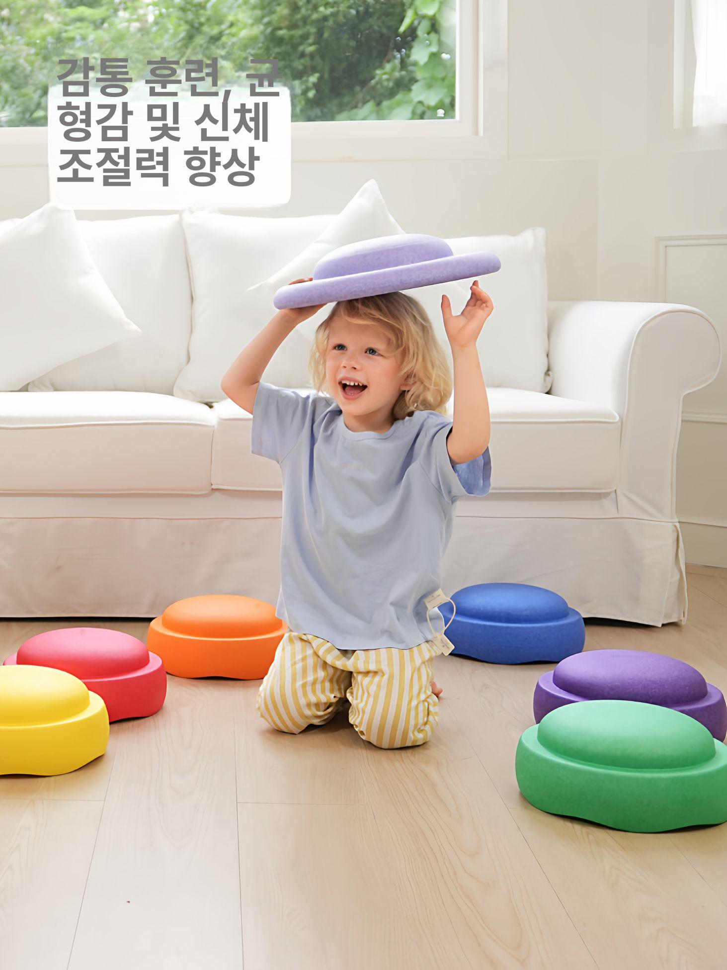 밸런스게임 블록쌓기 감각발달 균형훈련 홈트레이닝 실내체육교구 놀이용품 - 상세 이미지 3