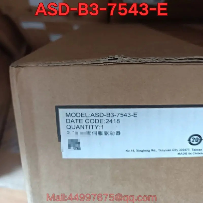 리퍼 ASD-B3-7543-E 서보 드라이브 기능 리퍼는 정상