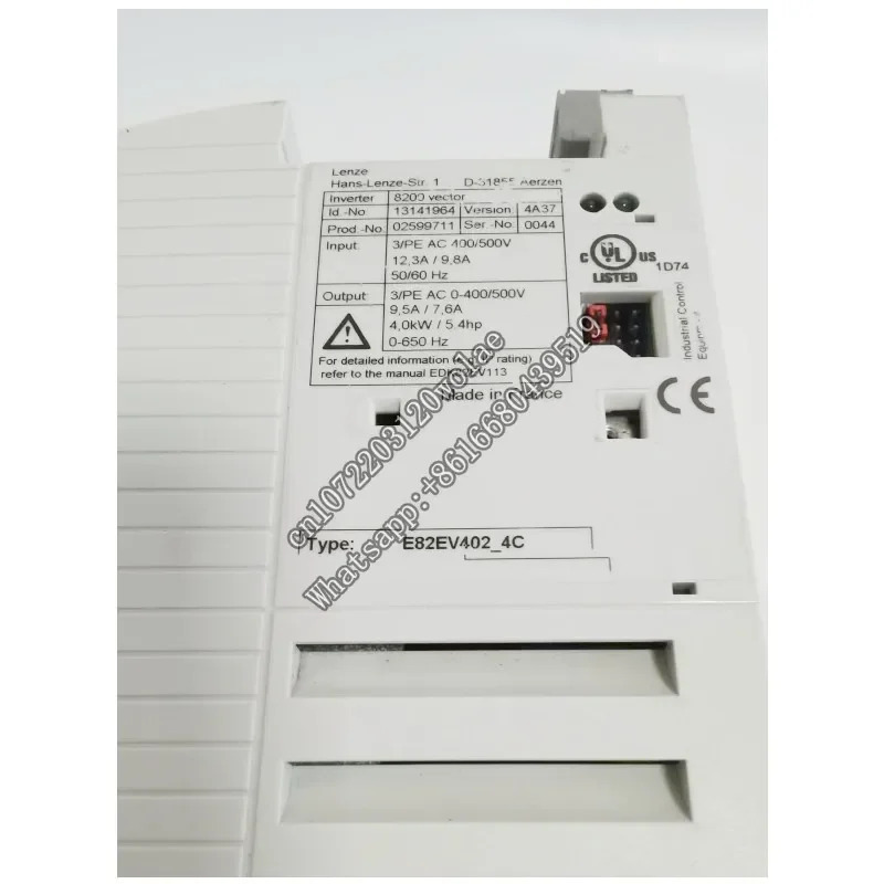 Lenze 인버터 E82EV402-4C200 E82EV402-4C 리퍼 사380V 4.0kw