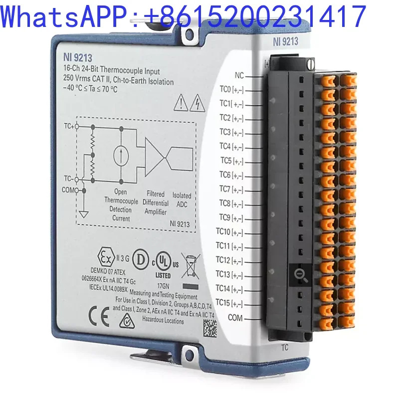 상태온도 입력모듈 분해된 부품 NI-9210 9211 9212 9213 9214 9215C 시리즈
