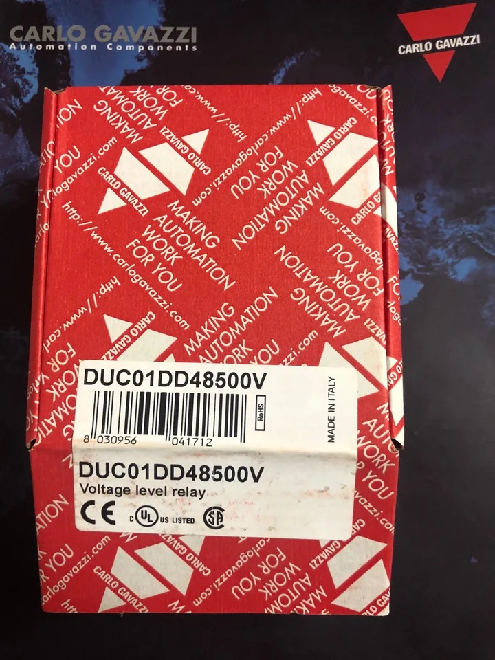 스위스 자일 카를로가바지 3상과전압 저전압 모니터링 보호대 DUC01DD48500V