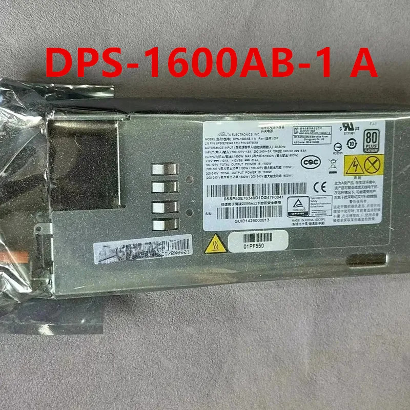 델타 1600W 전원공급장치 DPS-1600AB-1 A DPS-1600AB-1A 01PF550새 원본 PSU
