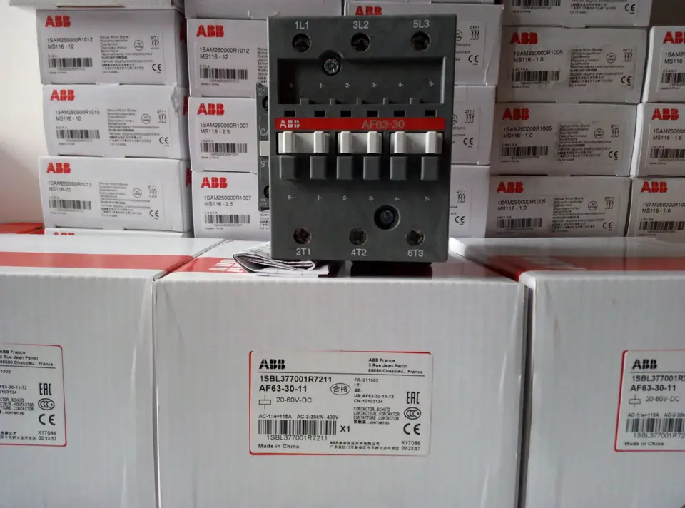 ABB AC DC 범접촉기 AF63-30-11 100-250V 오리지널 신