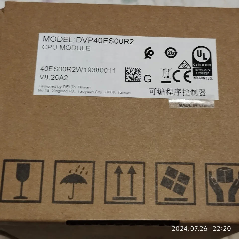 델타 프로그래밍 컨트롤러 포장 DVP40ES00R2 신