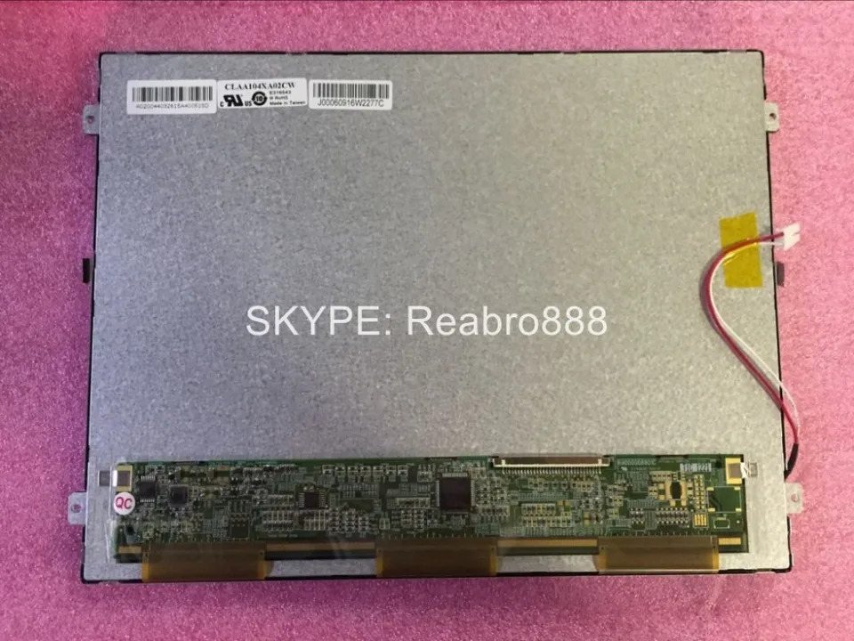 오리지널 LCD 스크린 패널 디스플레이 CLAA104XA02CW 10.4 인치
