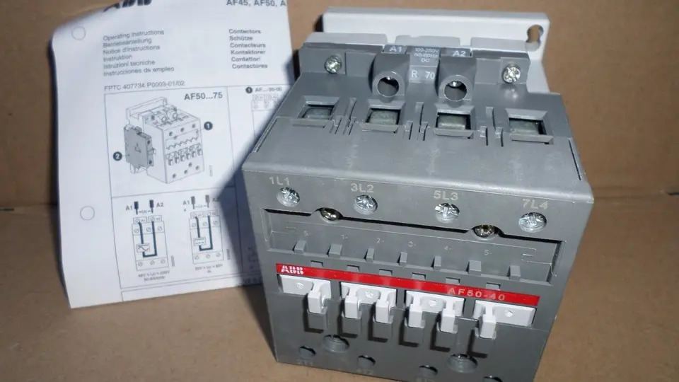 ABB AC DC 접촉기 AF50-40-00 20-60VDC 공유 신