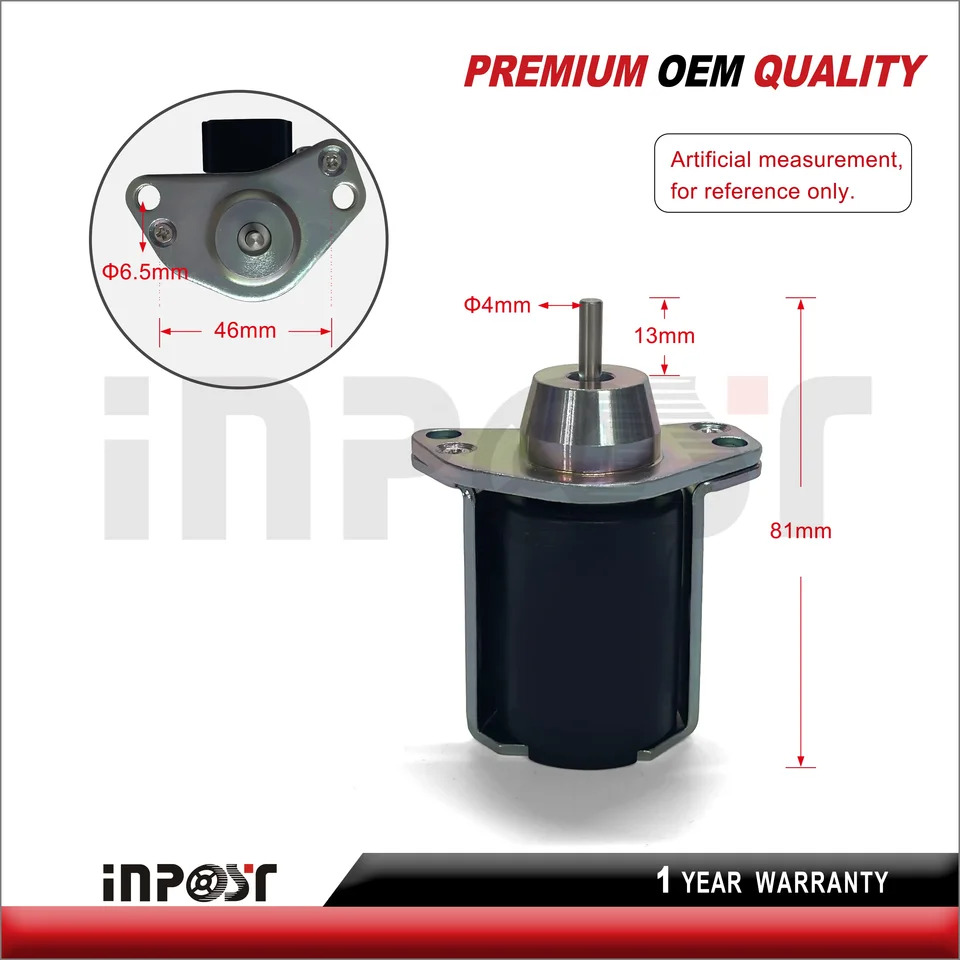 119233-77951 Yanmar B30 VIO20 12V 솔레노이드