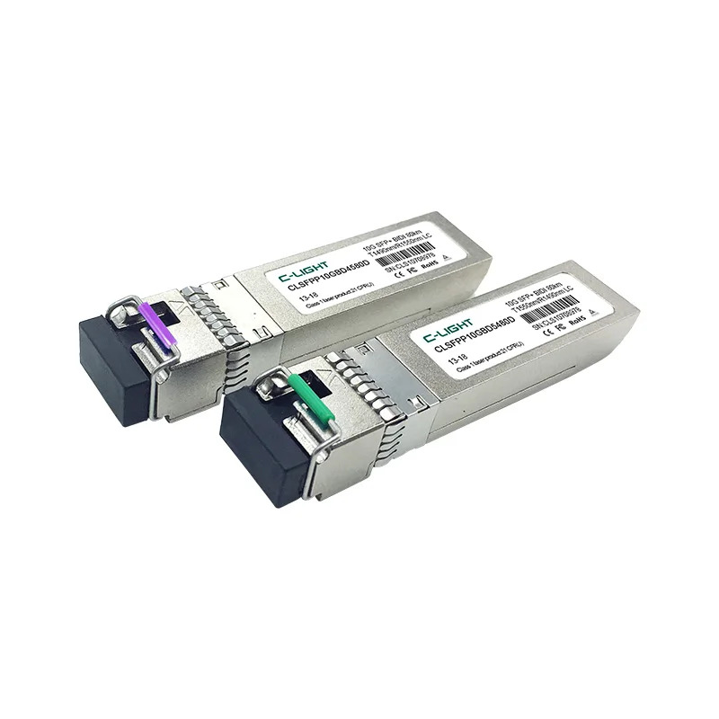 SFP-10G-BX80 10GBASE-BX SFP 1490nm-TX/1550nm-RX 80km DOM 트랜시버 모듈 C-Light OEM