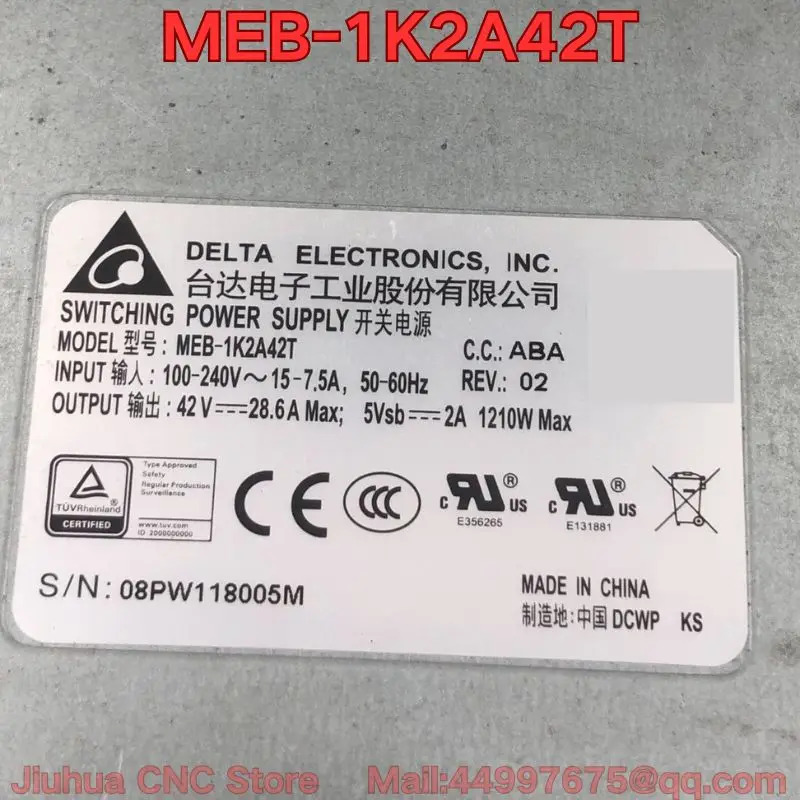 리퍼 MEB-1K2A42T 스위치 전원공급장치 기능 리퍼는 정상