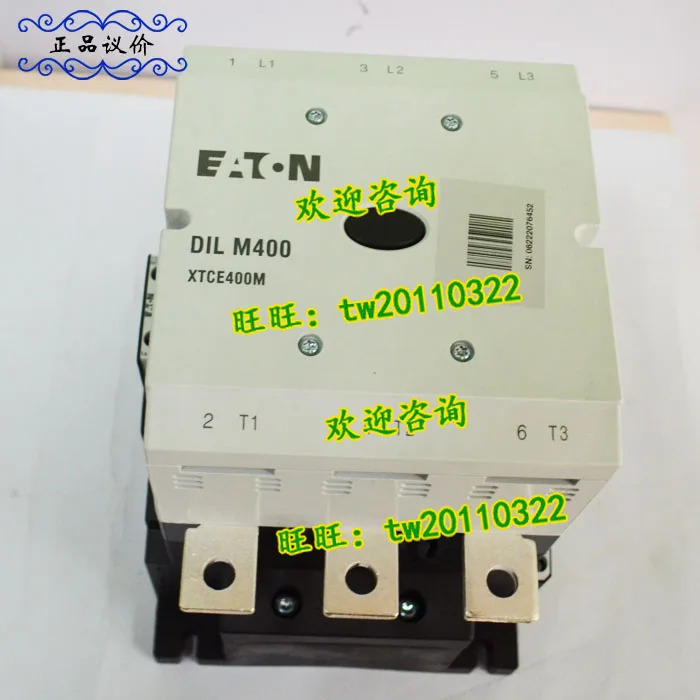 물리적 아메리칸 이튼 ETN 접촉기 DILM400/22 RA250