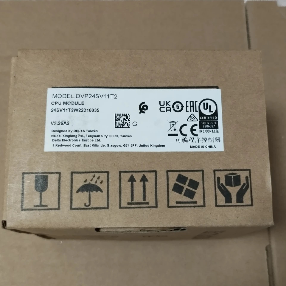 델타 컨트롤러 PLC 오리지널 포장 DVP24SV11T2 DVP28SV11S2/T2 신