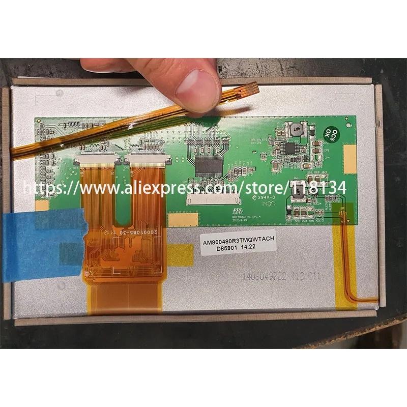 터치 패널 디지타이저 AM800480R3TMQWTACH Lcd 스크린 디스플레이
