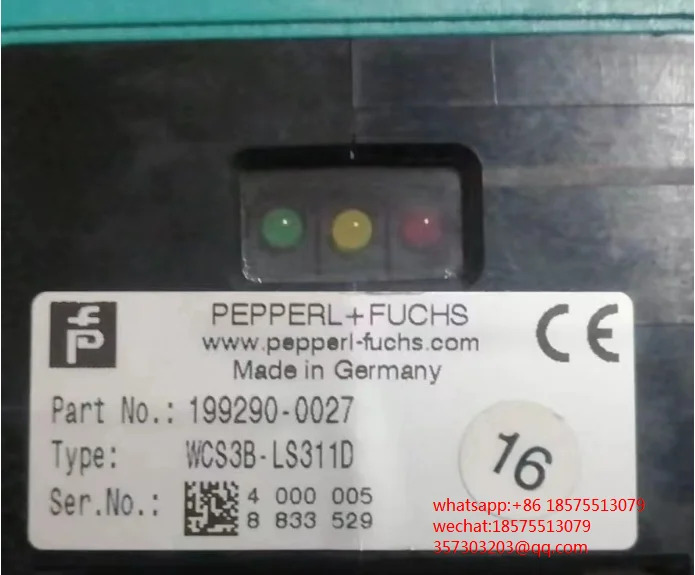 Pepperl Fuchs WCS3B-LS311D 코드 리더