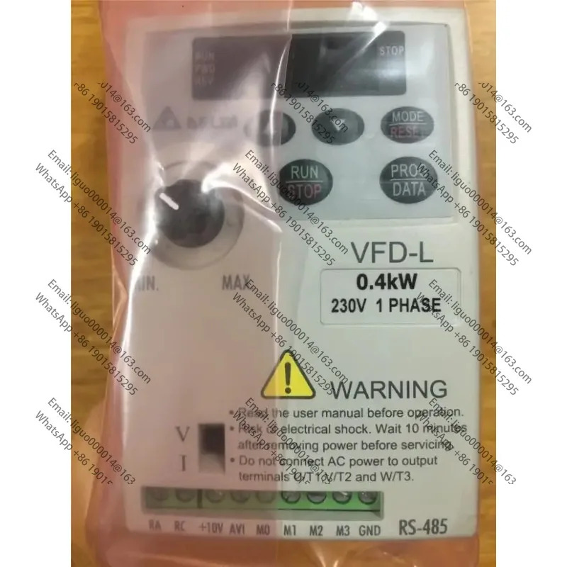 델타 인버터 VFD-L 0.1-2.2KW VFD004L21A 220V0.4KW 원본