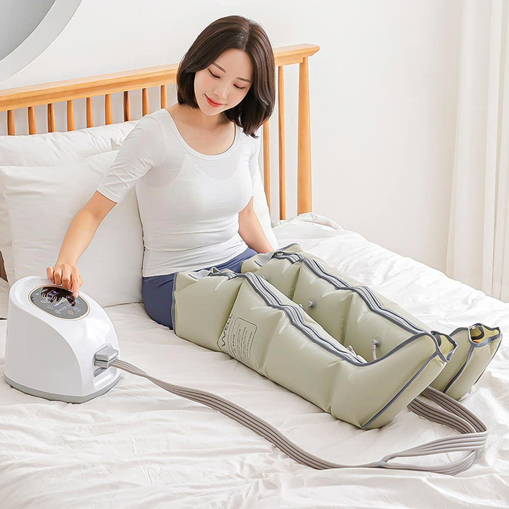 닥터웰 종아리 공기압 마사지기 발 장화 안마기 에어웨이브 DR-5180 (그레이)본체+다리