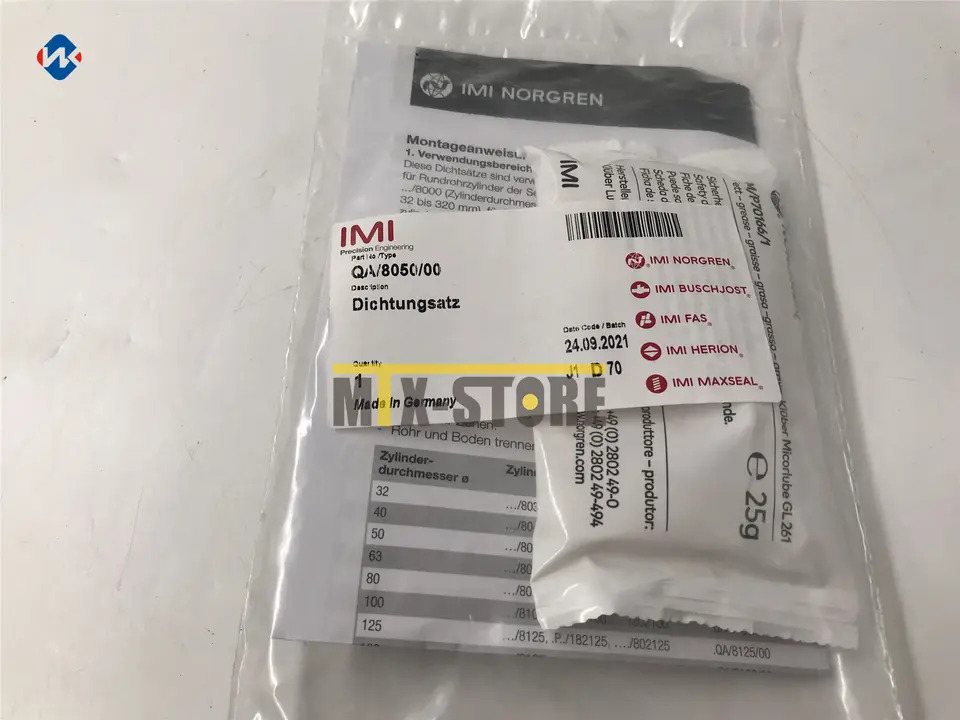 NORGREN QA/8050/00 QA-8050-00 실린더 키트신