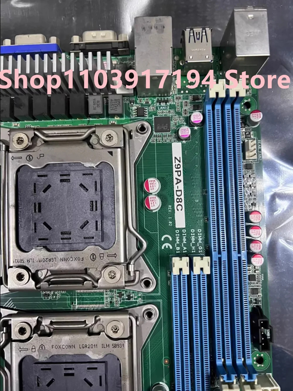 ASUS호환 Z9PA-D8C 2011 양방향 서버 마더보드 지지대 E5 2680 V2