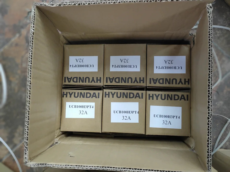 오리지널 모던호환 몰드 케이스 회로차단기 UCB100H 32A 3P 고정 설치 신